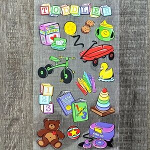 💞 New Toddler Toys Scrapbook Stickers